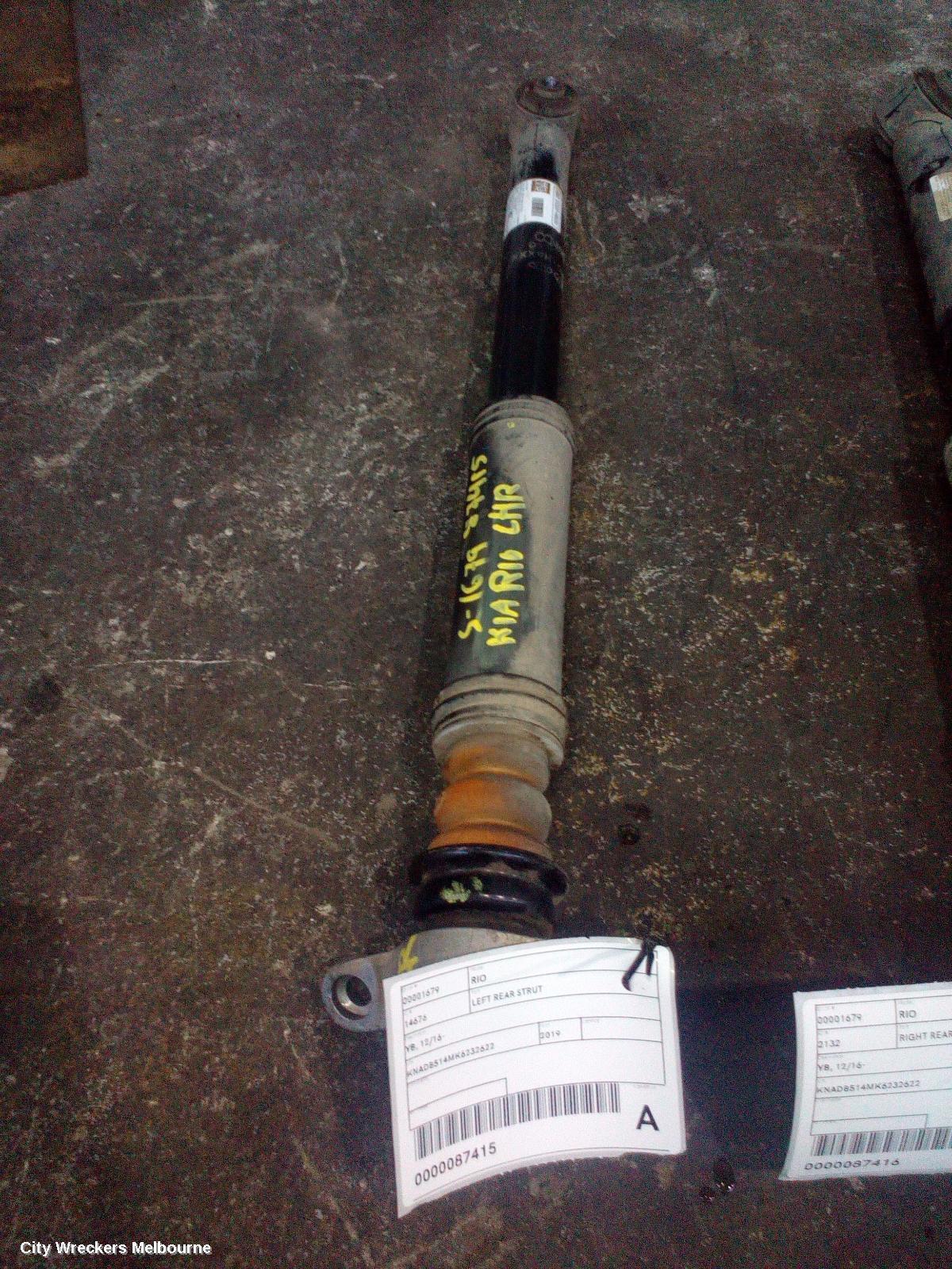 KIA RIO 2019 Left Rear Strut