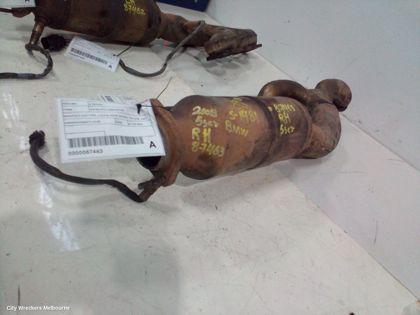 BMW 5 SERIES 2008 Catalytic Converter
