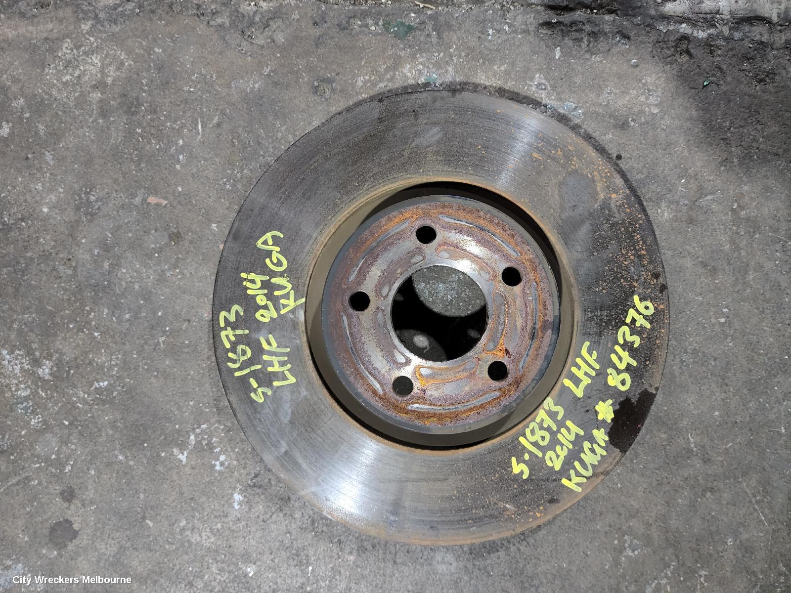 FORD KUGA 2014 Front Brake Disc Drm FORD KUGA 2014 Front Brake Disc Drm