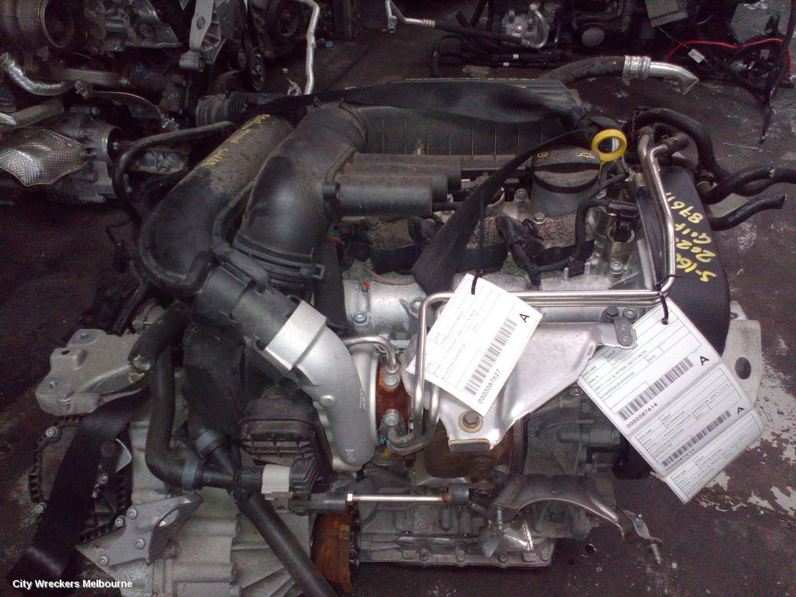 VOLKSWAGEN GOLF 2020 Turbo Supercharger