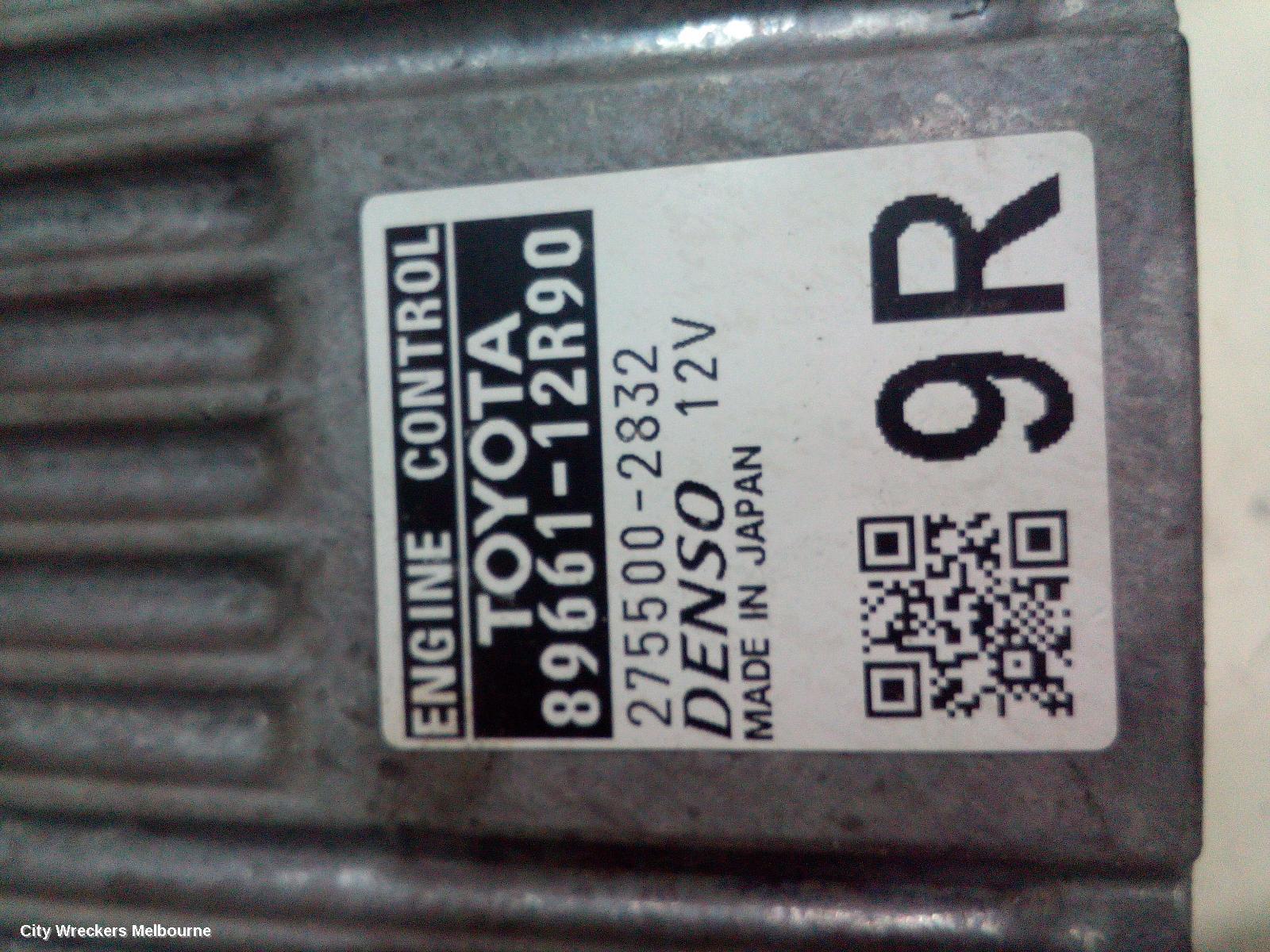 TOYOTA COROLLA 2012 Ecu