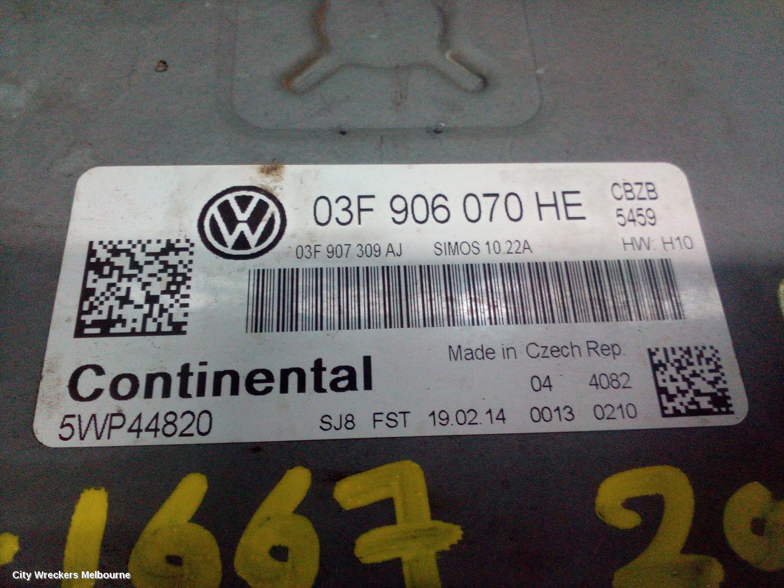 VOLKSWAGEN POLO 2014 Ecu