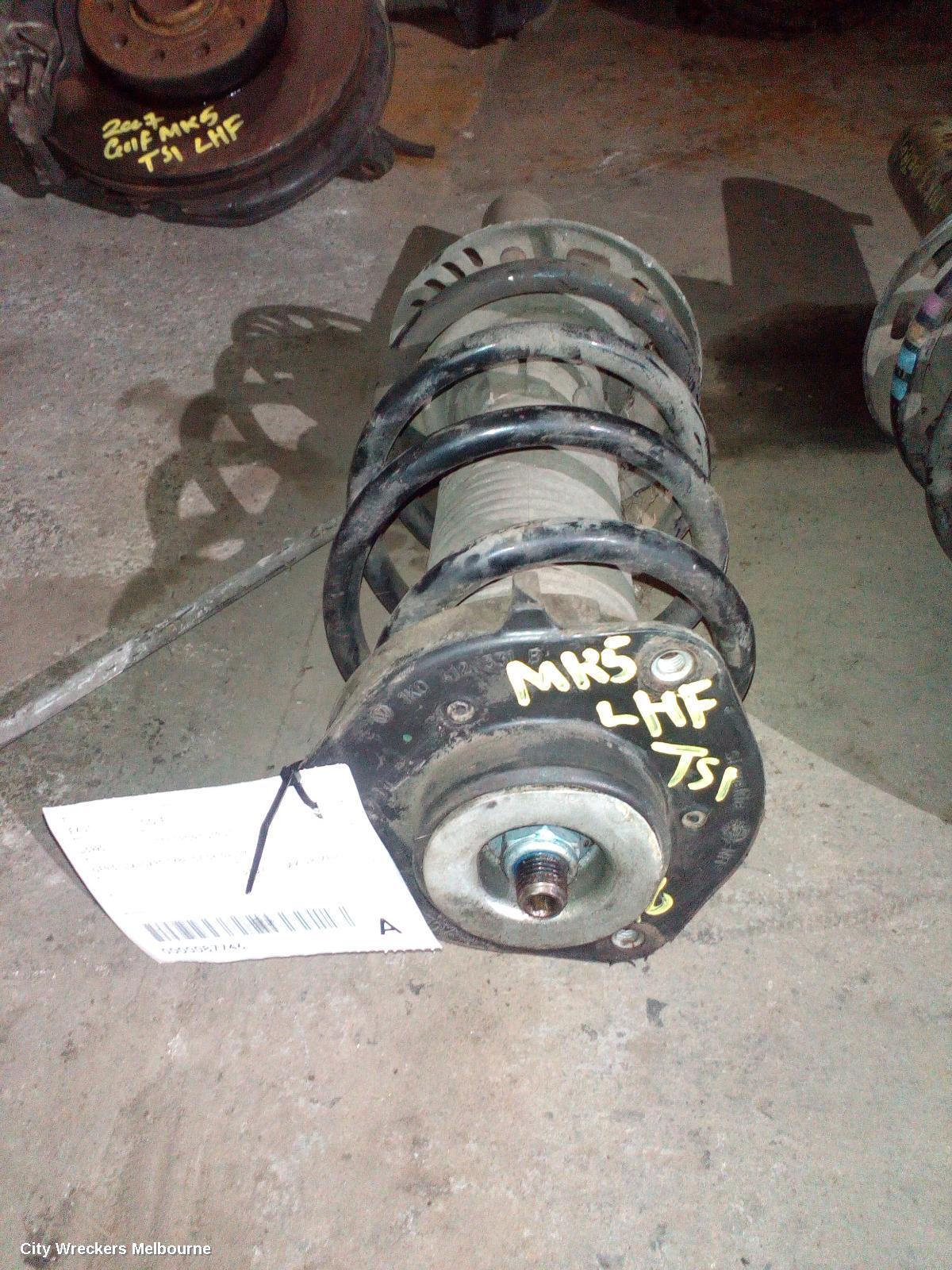 VOLKSWAGEN GOLF 2007 Left Front Strut