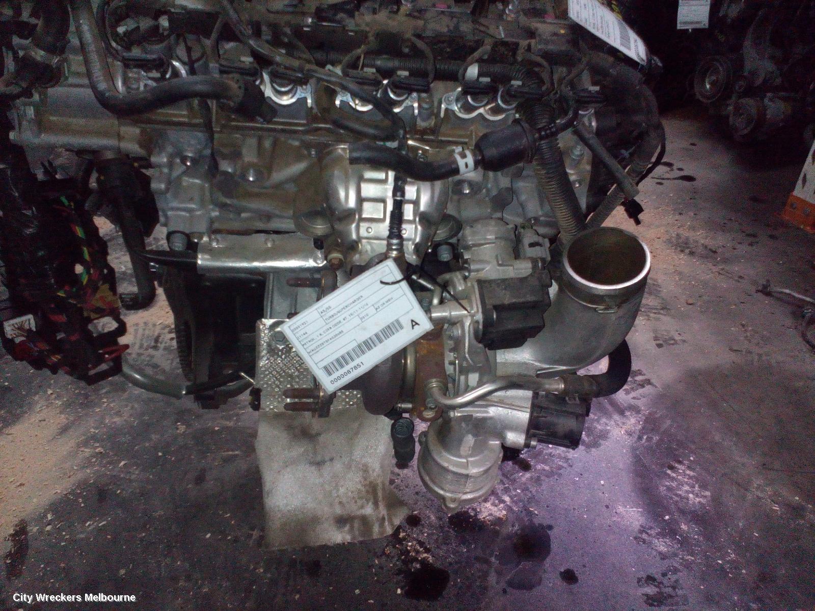 AUDI A5 2015 Turbo Supercharger