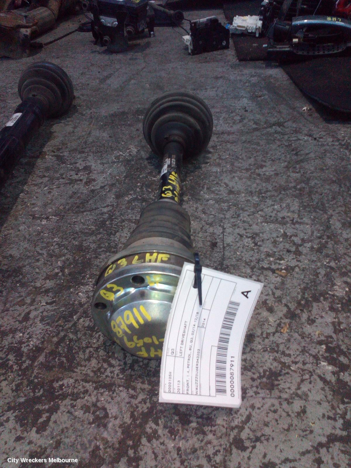 AUDI Q3 2014 Left Driveshaft