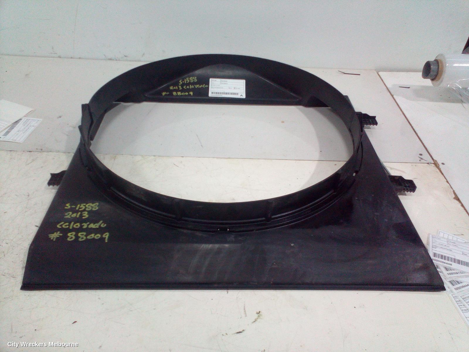 HOLDEN COLORADO 2013 Fan Shroud