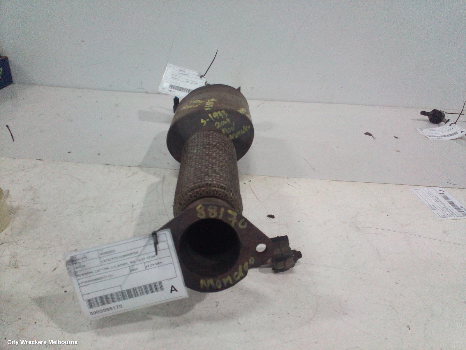 FORD MONDEO 2009 Catalytic Converter