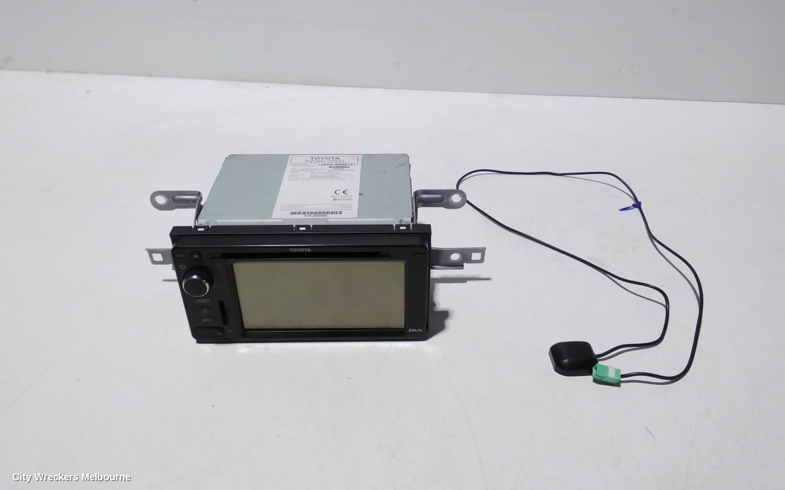 TOYOTA COROLLA 2014 Radio/Cd/Dvd/Sat/Tv