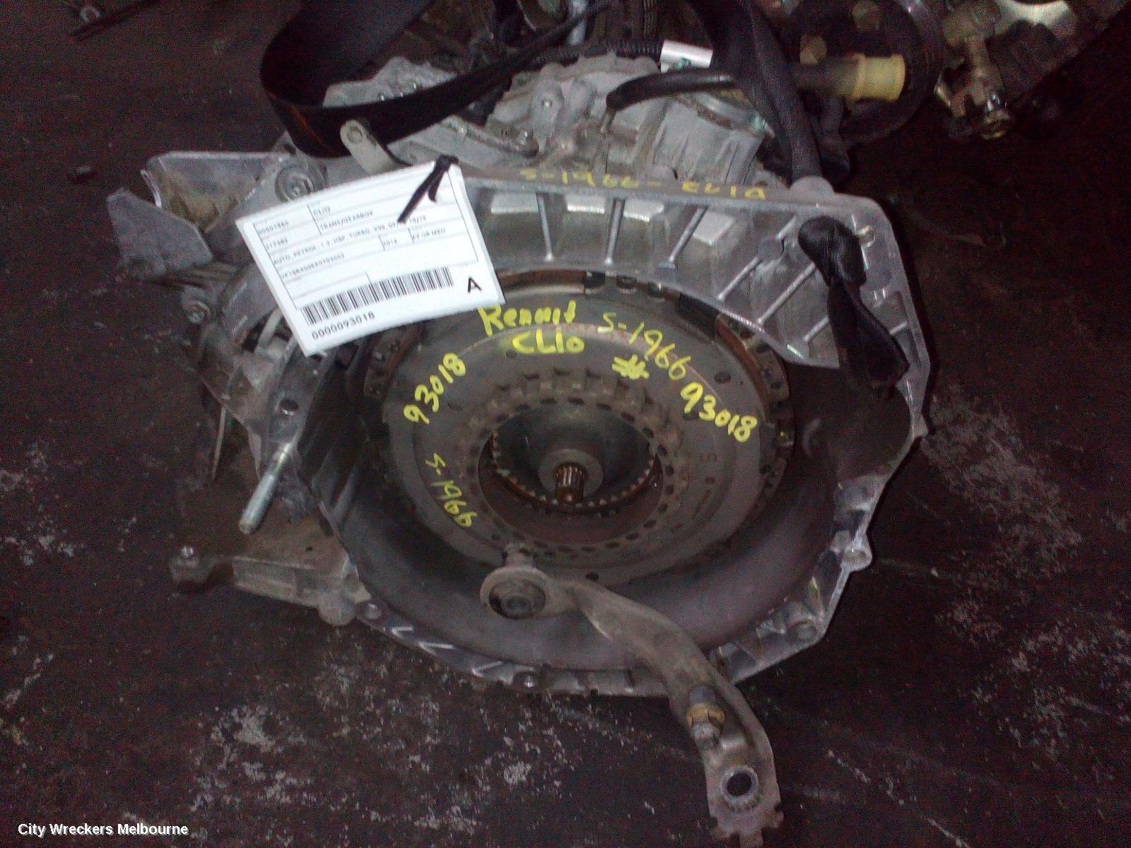 RENAULT CLIO 2014 Trans/Gearbox