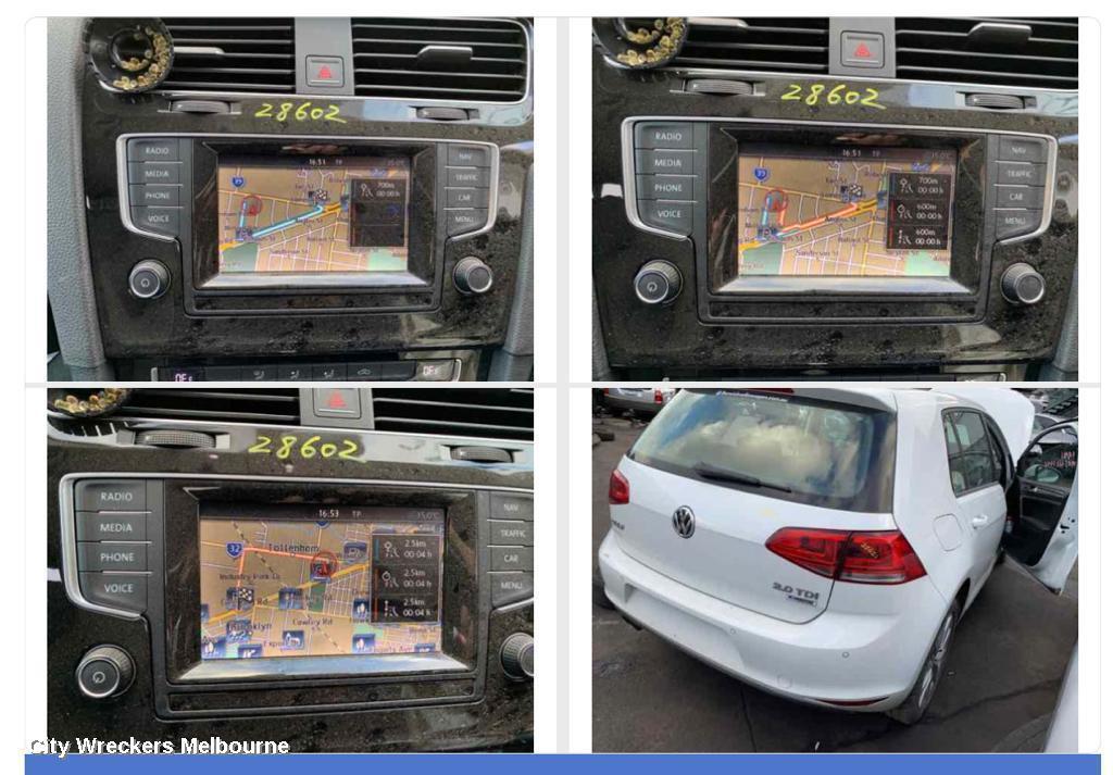 VOLKSWAGEN GOLF 2014 Sat. Nav. Unit
