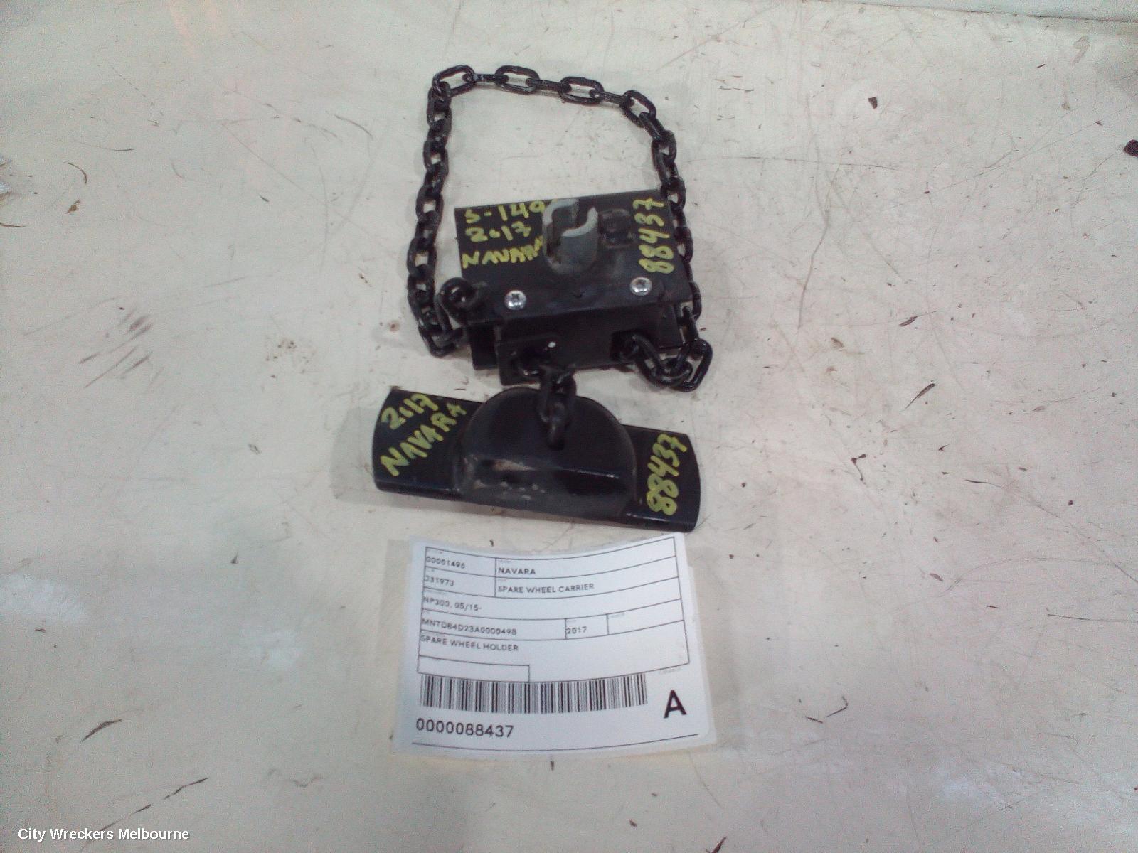 NISSAN NAVARA 2017 Spare Wheel Carrier