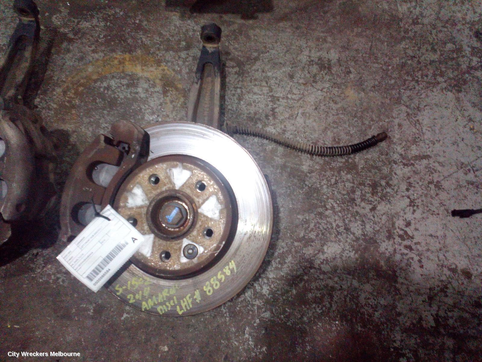 VOLKSWAGEN AMAROK 2014 Left Front Hub Assembly