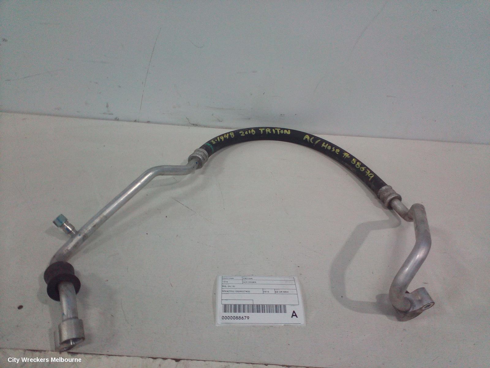 MITSUBISHI TRITON 2016 A/C Hoses