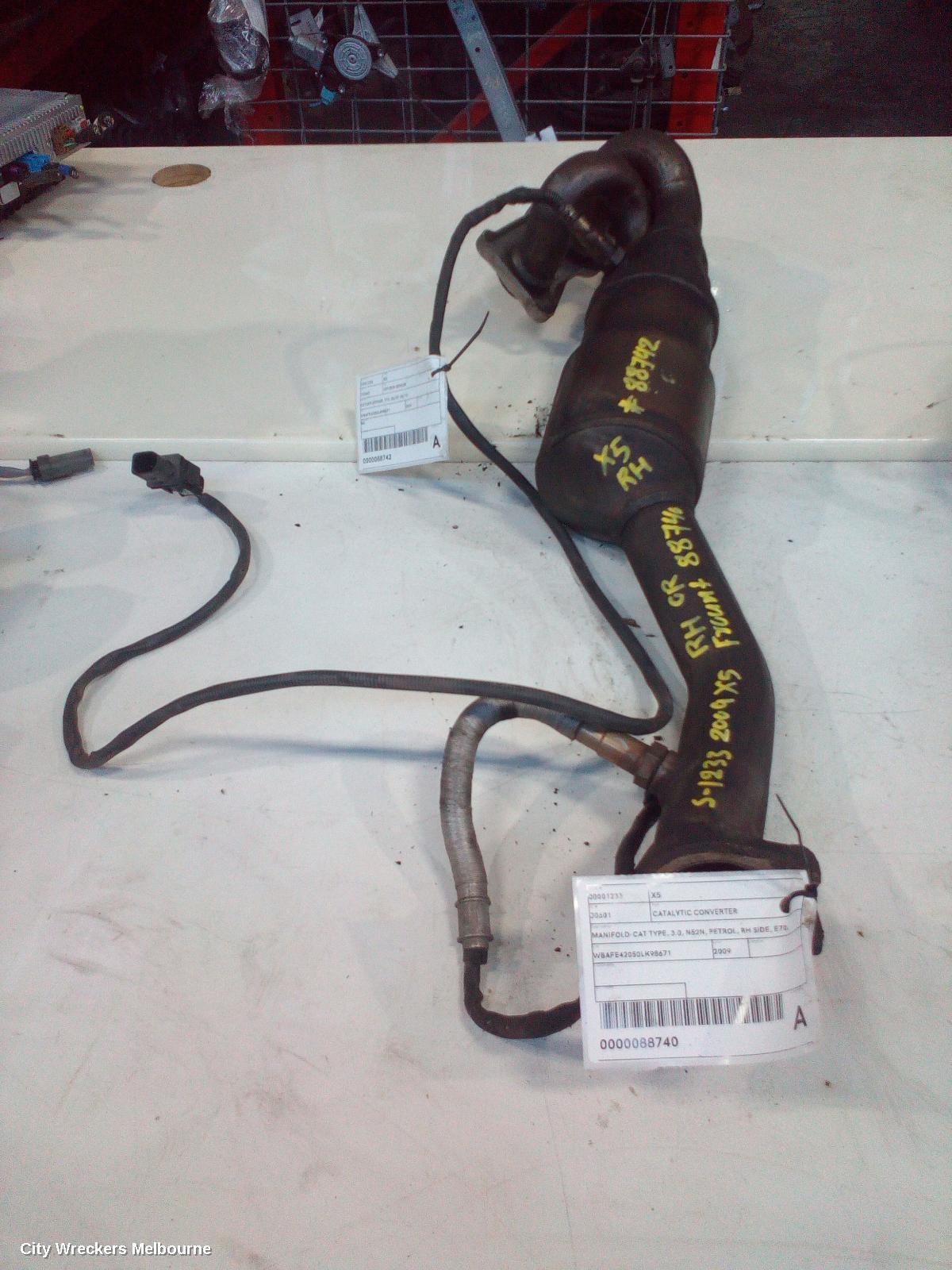 BMW X5 2009 Catalytic Converter