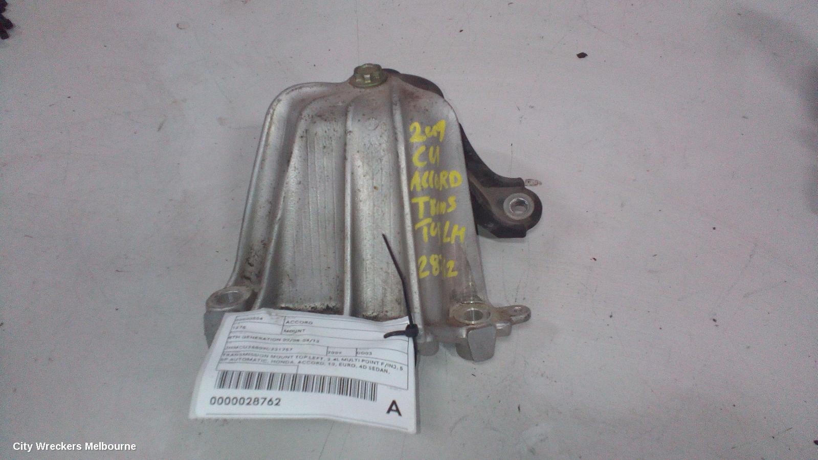 HONDA ACCORD 2009 Mount