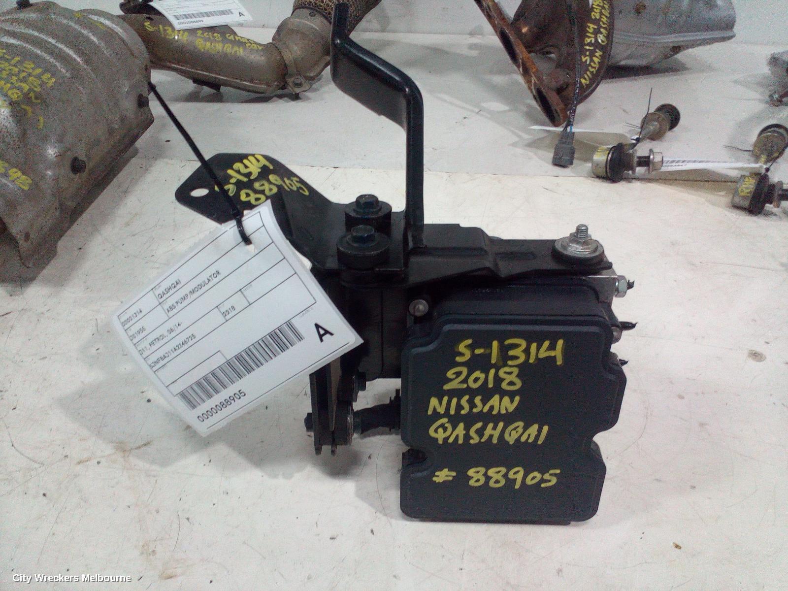 NISSAN QASHQAI 2018 Abs Pump/Modulator