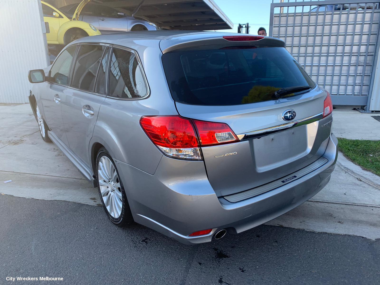 SUBARU LIBERTY 2010 Left Rear Door Window