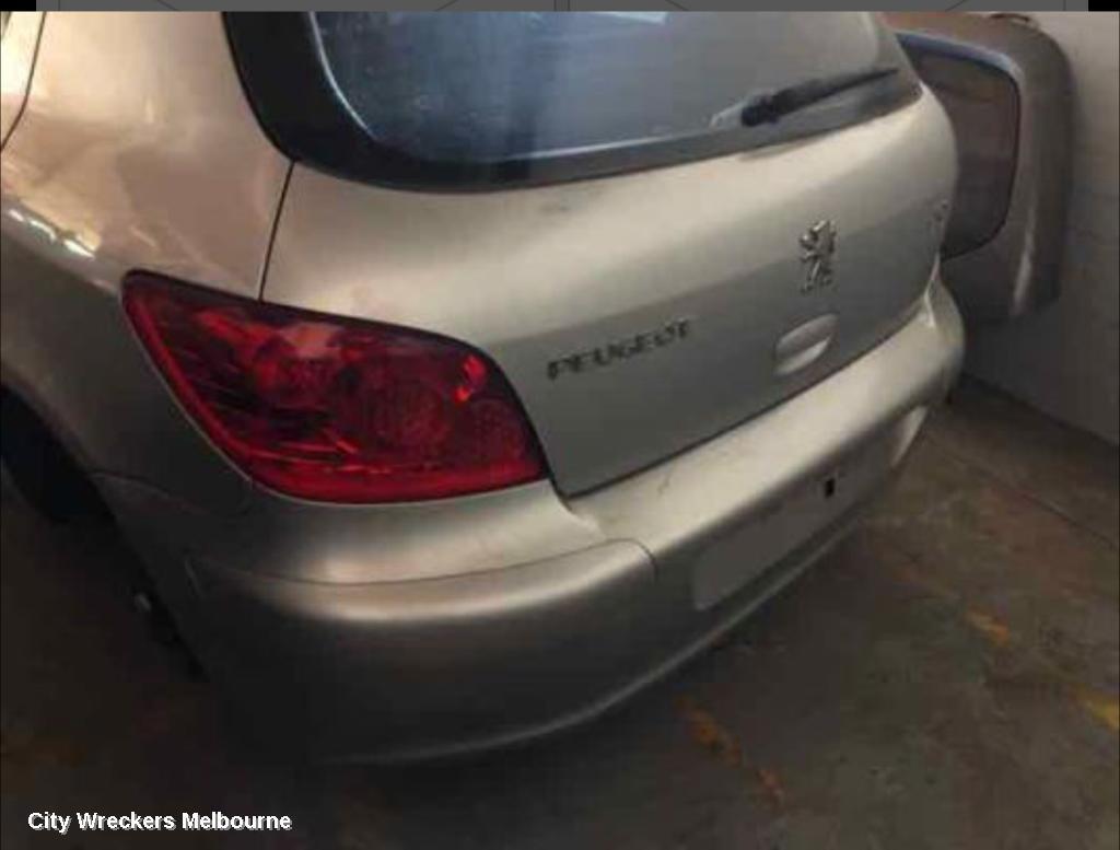 PEUGEOT 307 2007 Rear Bumper