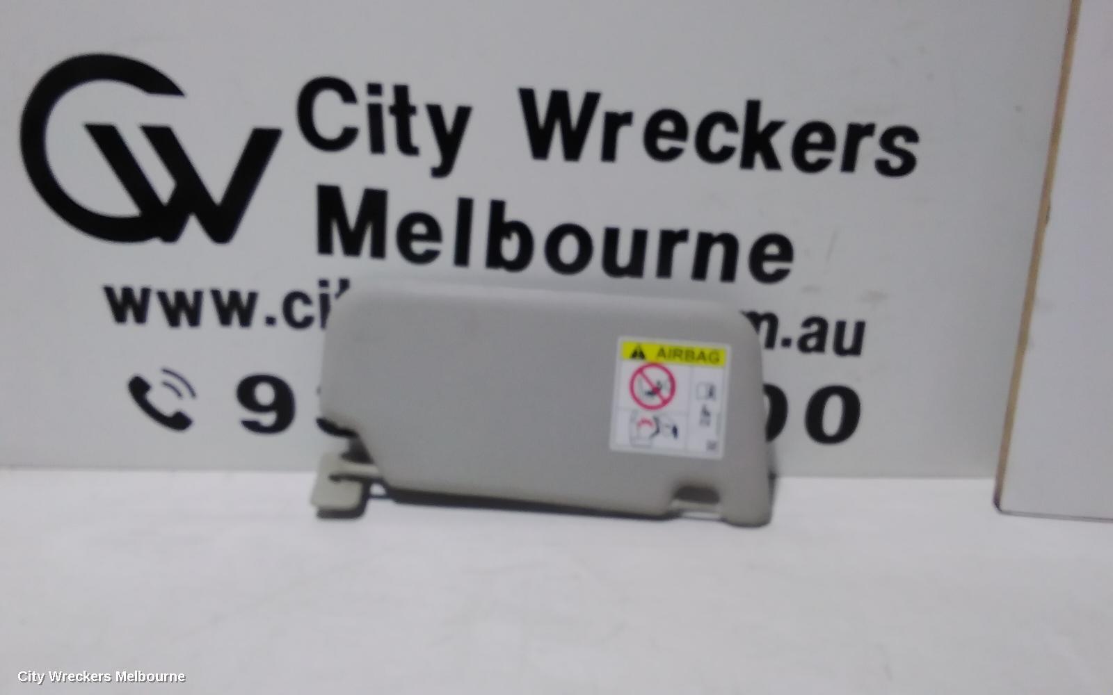 MAZDA BT50 2017 Sunvisor