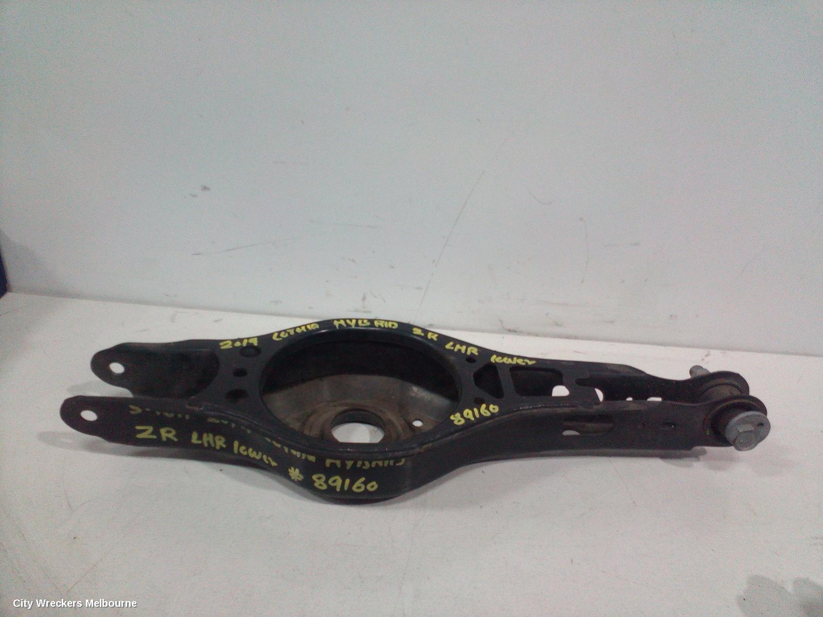 TOYOTA COROLLA 2019 Left Rear Trailing Arm