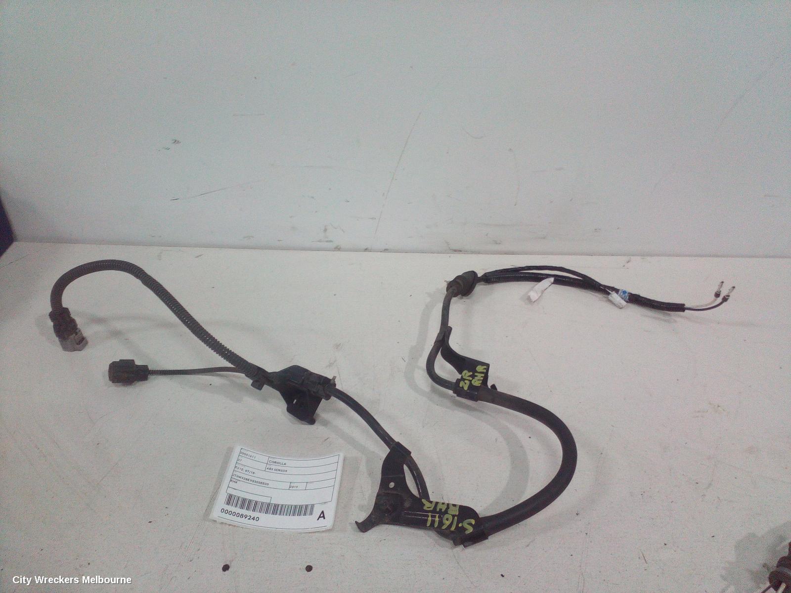 TOYOTA COROLLA 2019 Abs Sensor