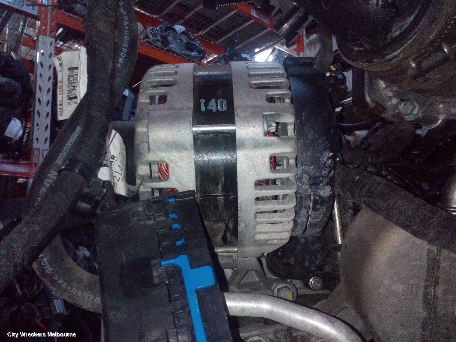 HOLDEN COLORADO 2019 Alternator
