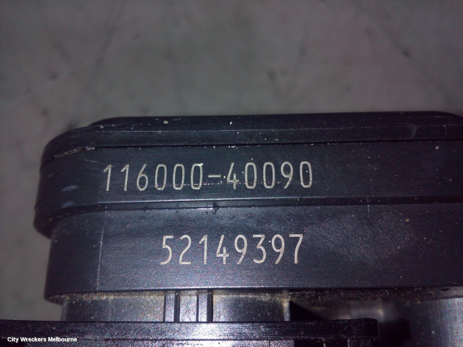 HOLDEN COLORADO 2019 Abs Pump/Modulator