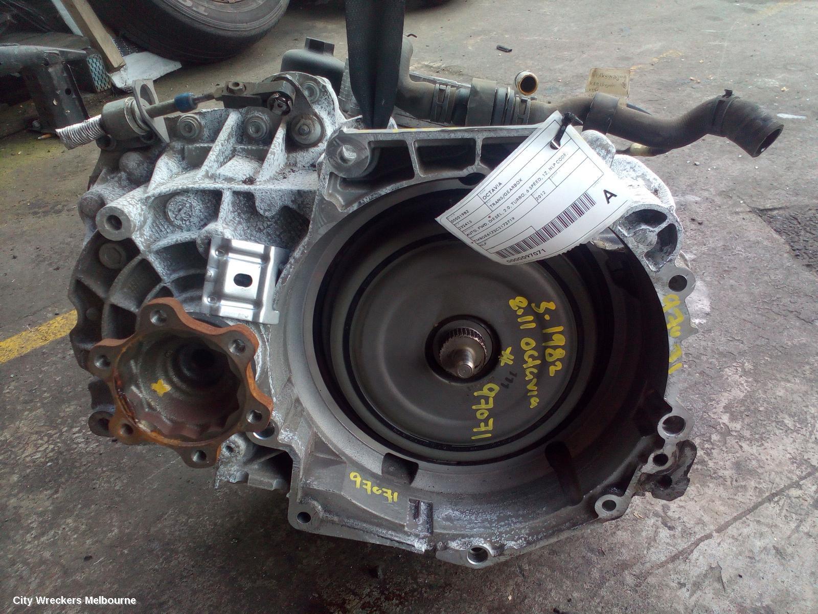 SKODA OCTAVIA 2012 Trans/Gearbox