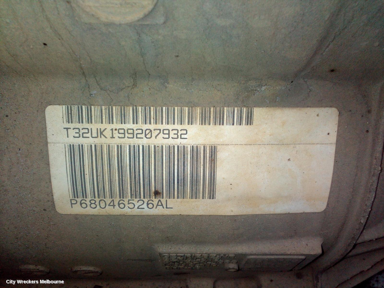 CHRYSLER 300C 2013 Trans/Gearbox
