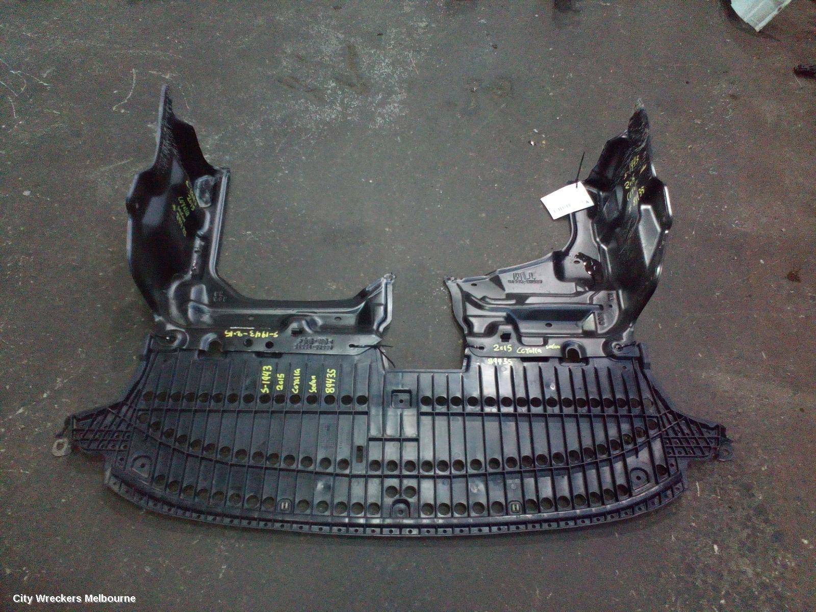 TOYOTA COROLLA 2015 LOWER_ENGINE_SPLASH_TRAY