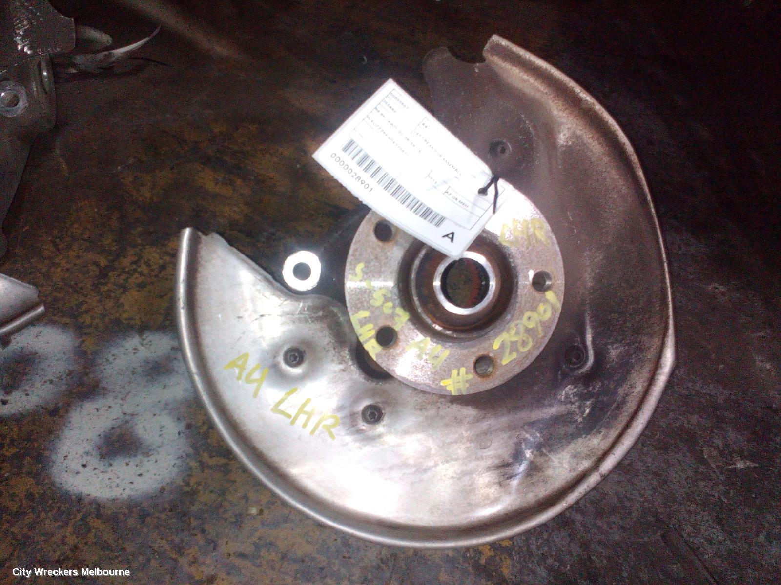 AUDI A4 2013 Left Rear Hub Assembly