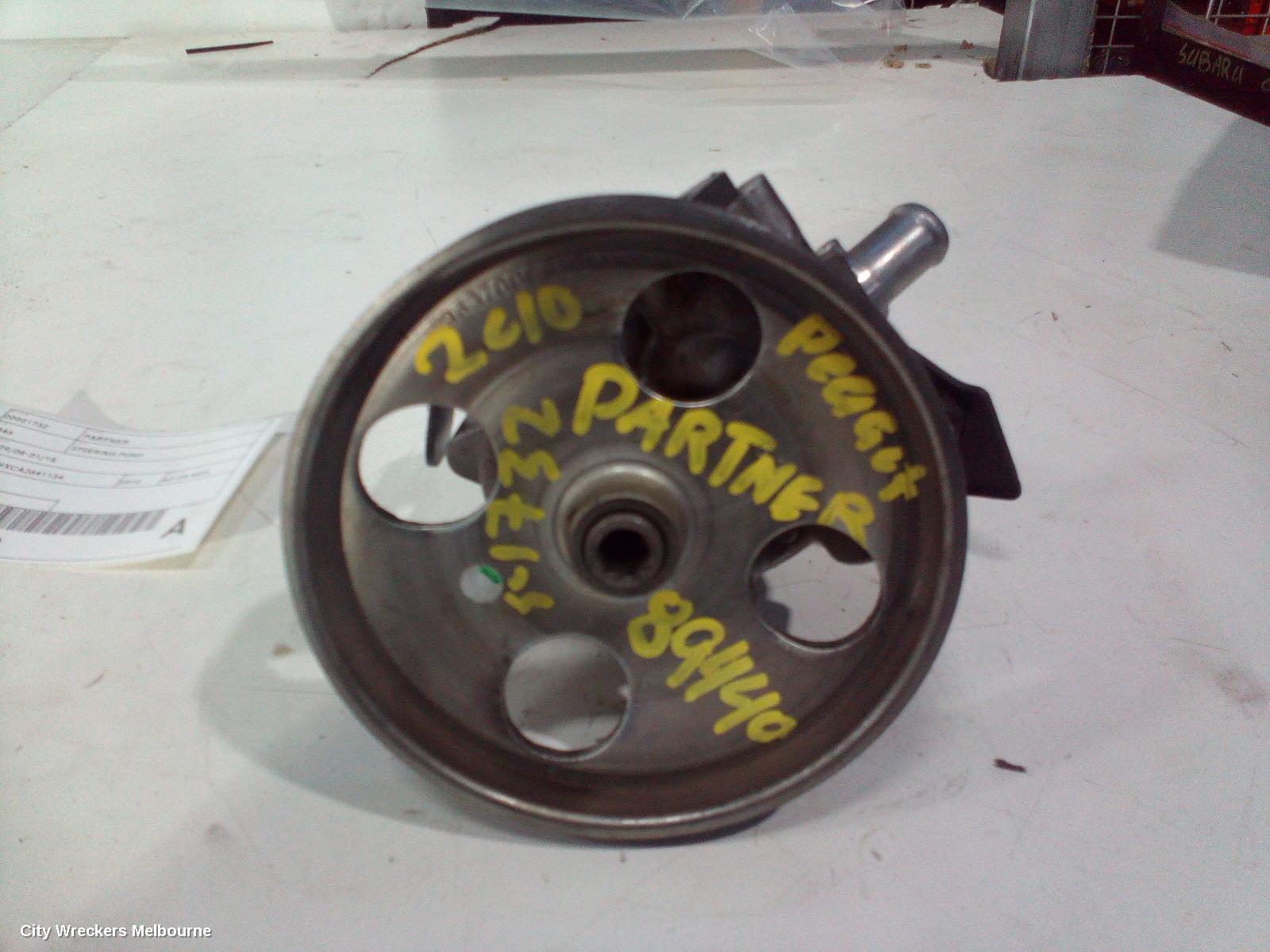PEUGEOT PARTNER 2010 Steering Pump