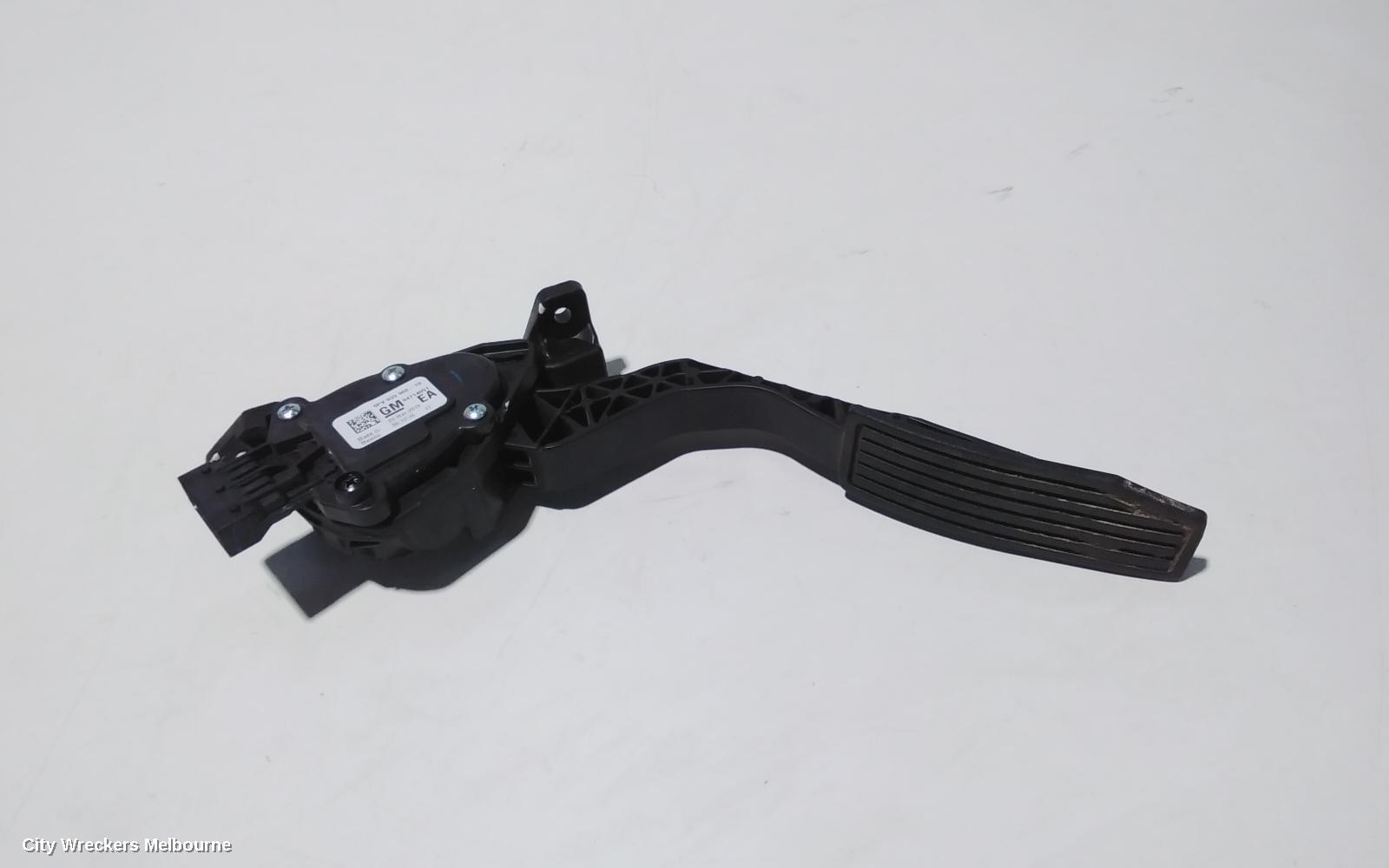 HOLDEN COLORADO 2019 Pedal Assembly