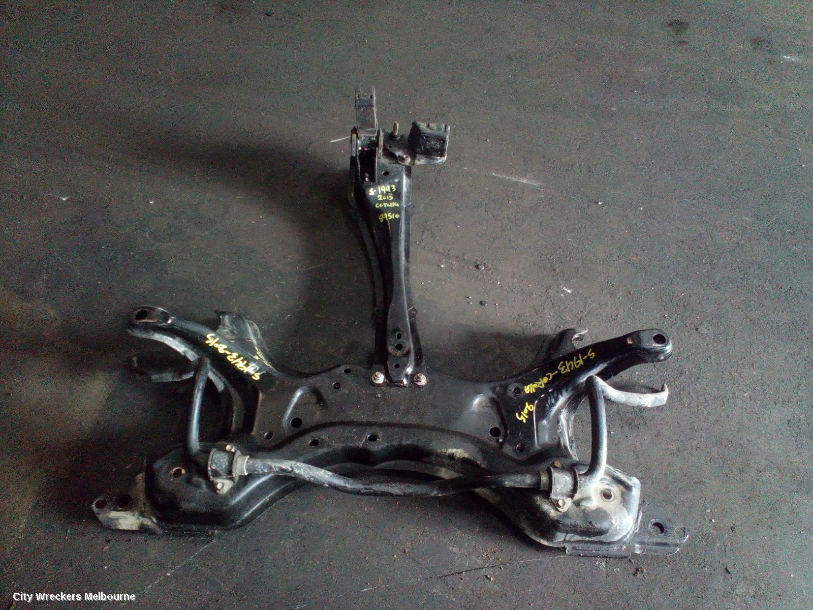 TOYOTA COROLLA 2015 Frt Xmember/Cradle