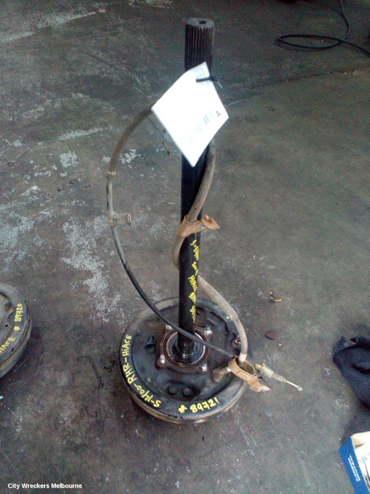 TOYOTA HIACE 2009 Right Rear Hub Assembly