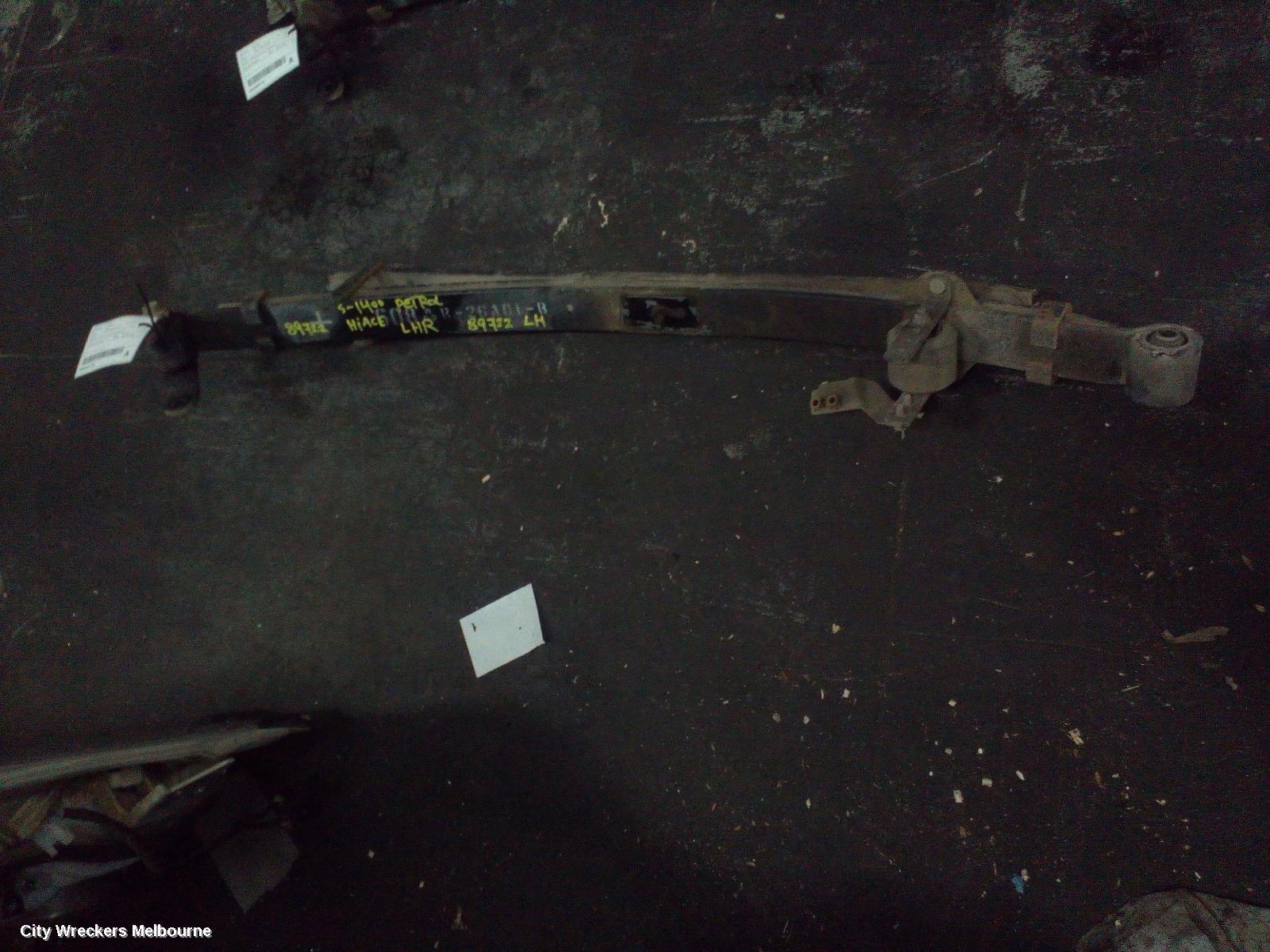 TOYOTA HIACE 2009 Rear Leaf Spring