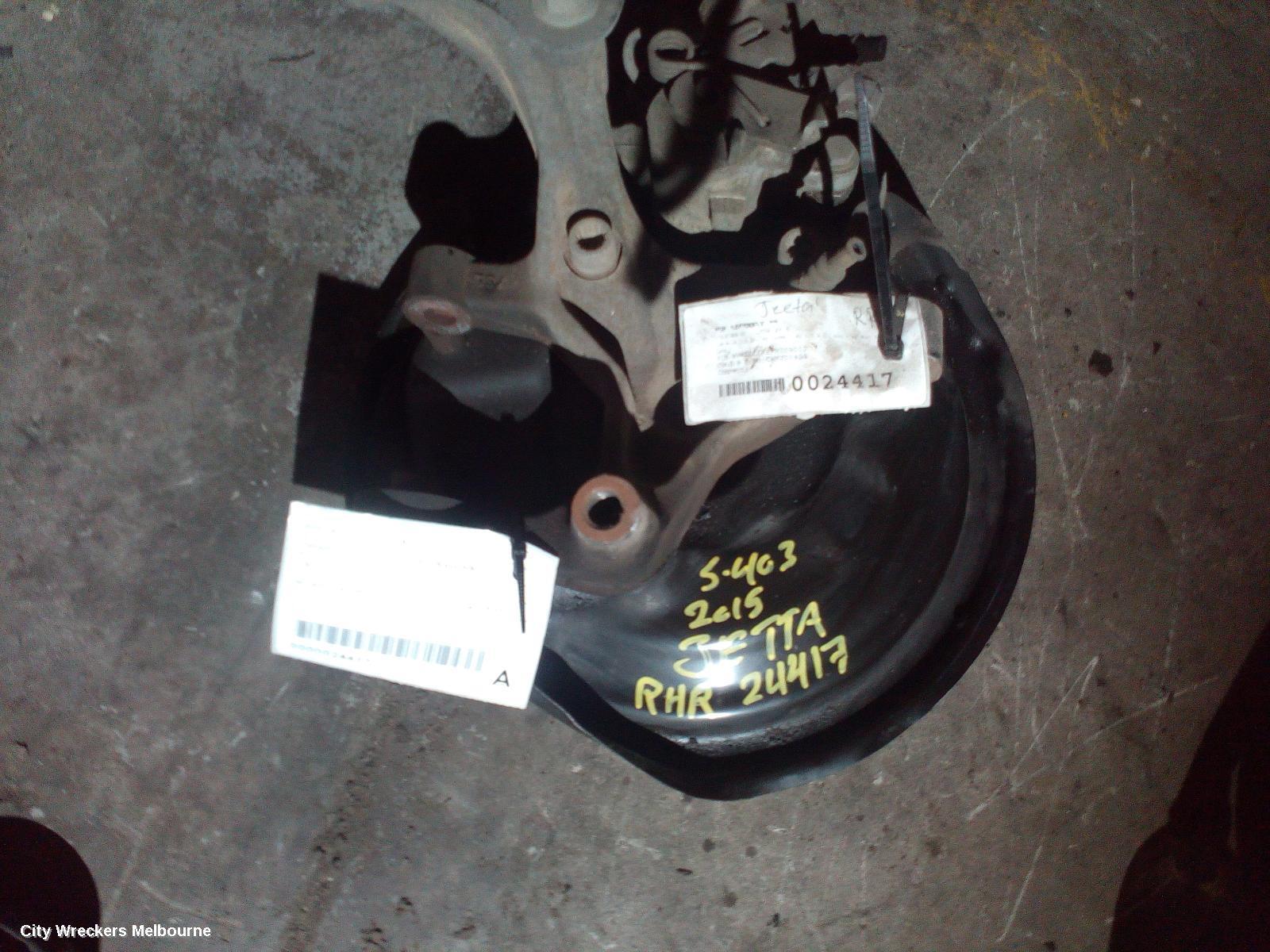 VOLKSWAGEN JETTA 2015 Right Rear Hub Assembly