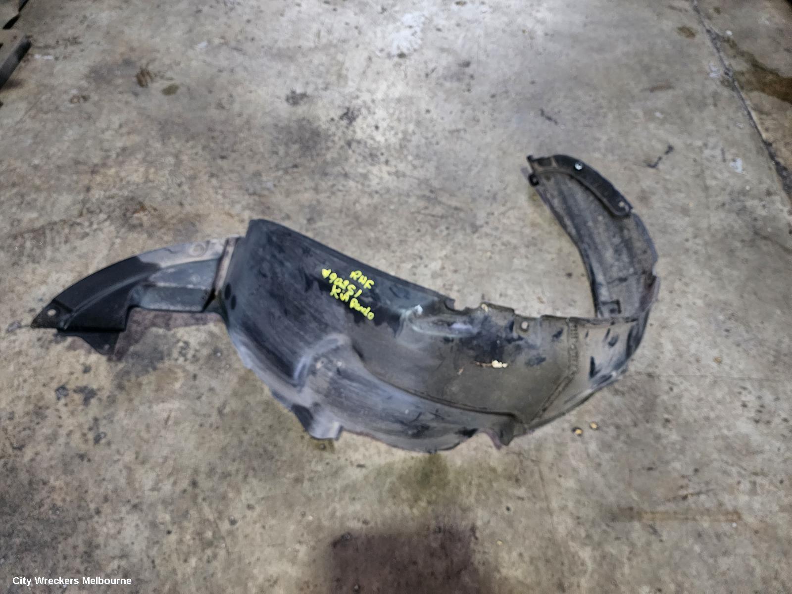 KIA RONDO 2008 Right Guard Liner