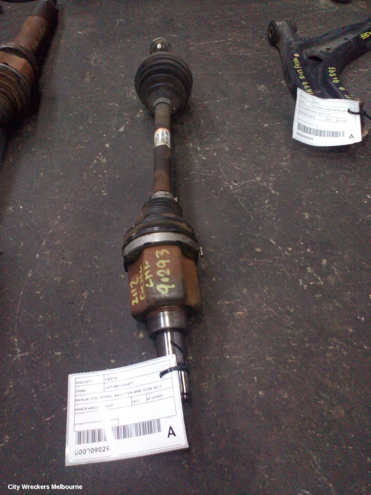 FORD FIESTA 2012 Left Driveshaft