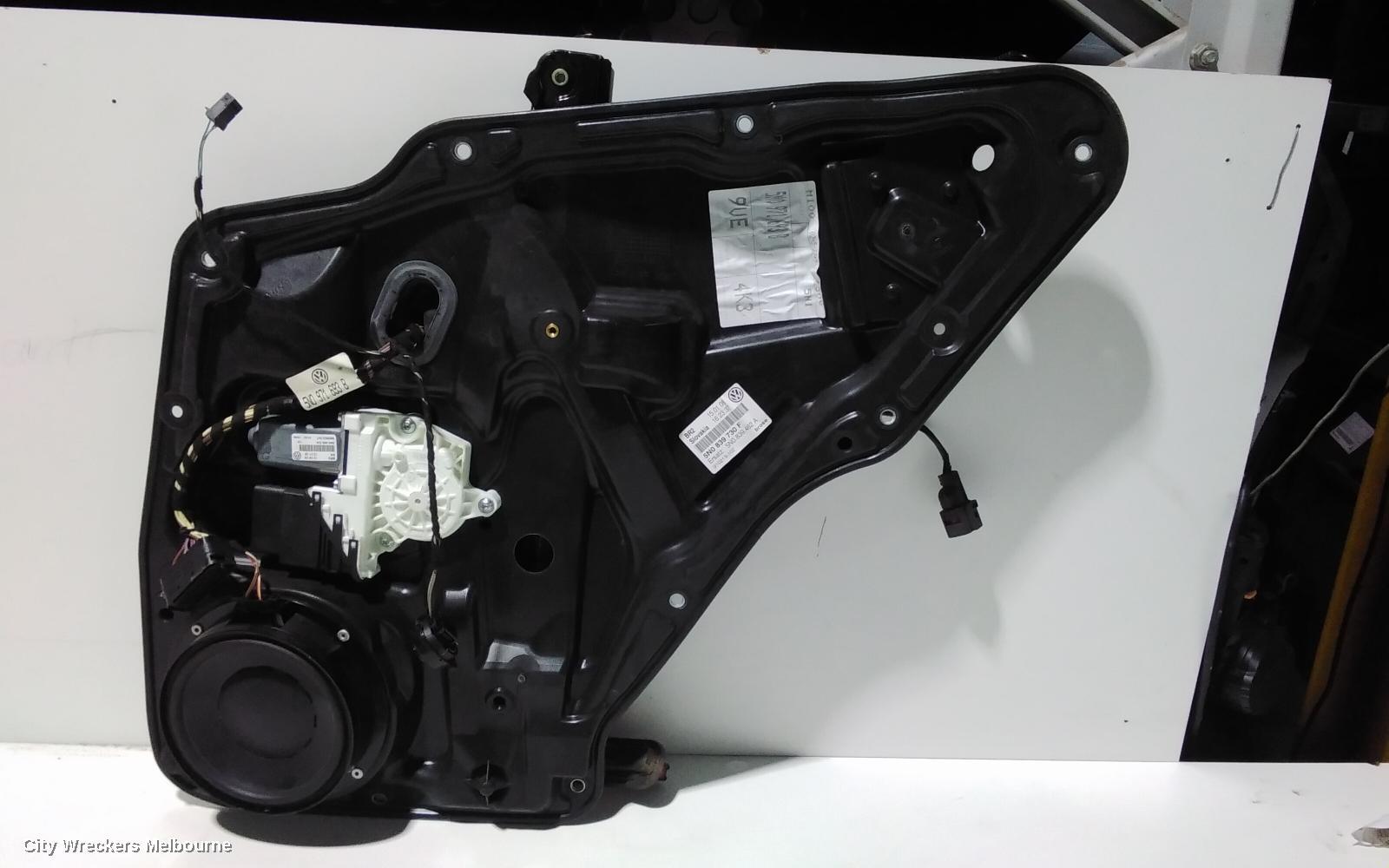VOLKSWAGEN TIGUAN 2008 Right Rear Wnd Reg/Motor