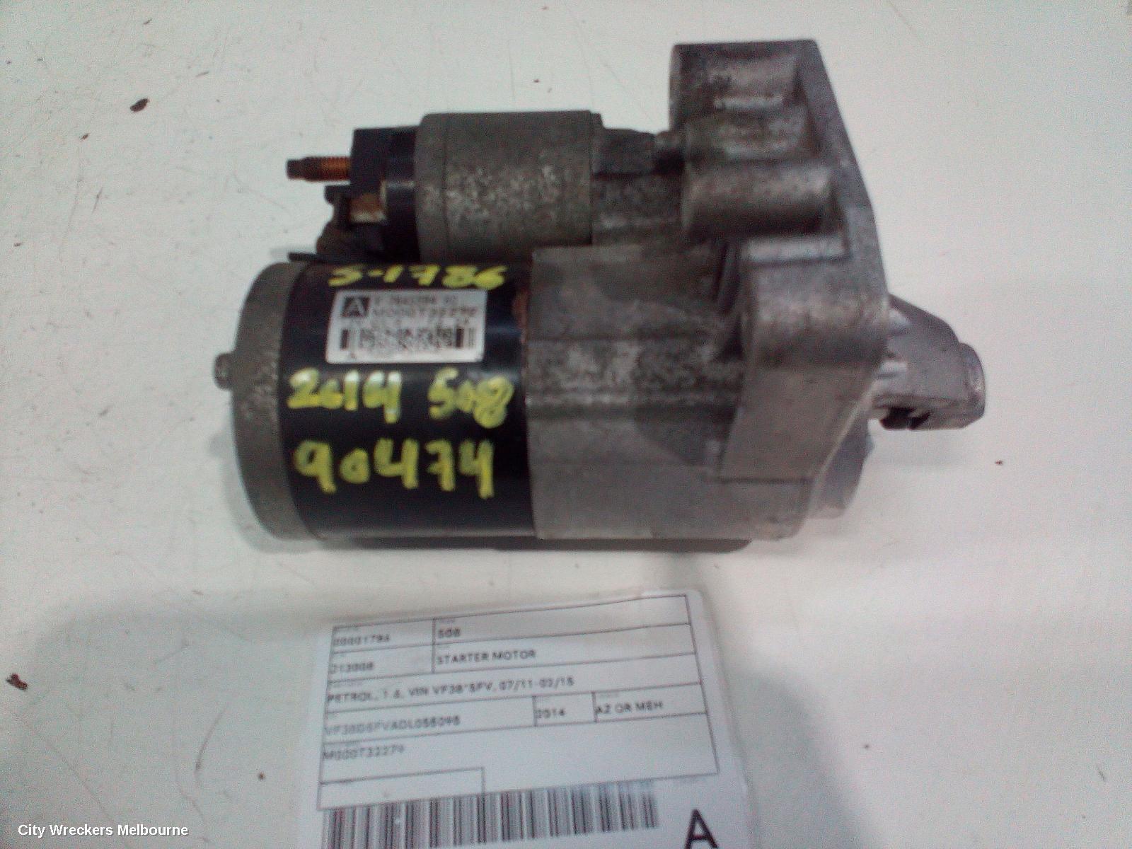 PEUGEOT 508 2014 Starter