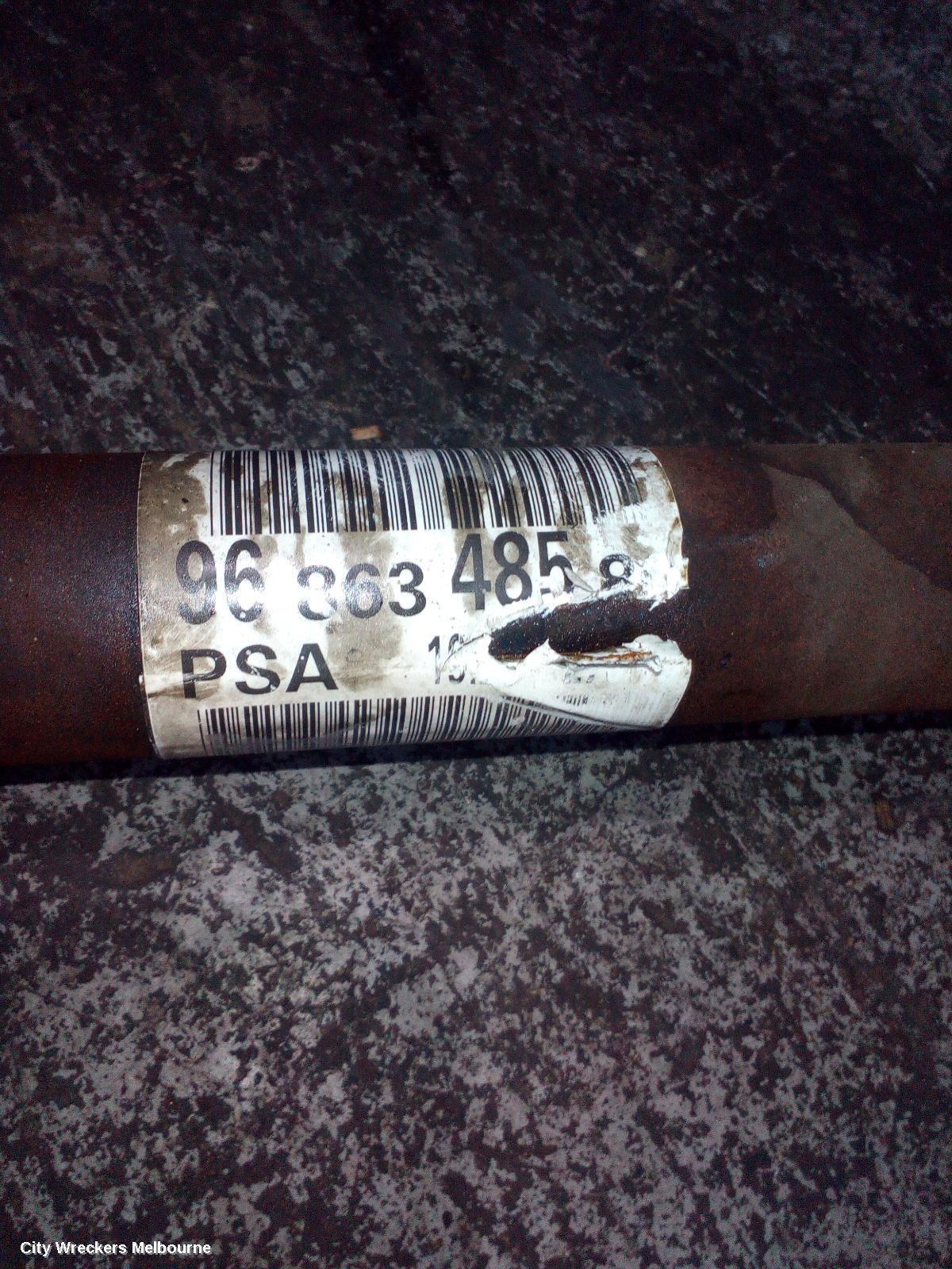 PEUGEOT 508 2014 Left Driveshaft