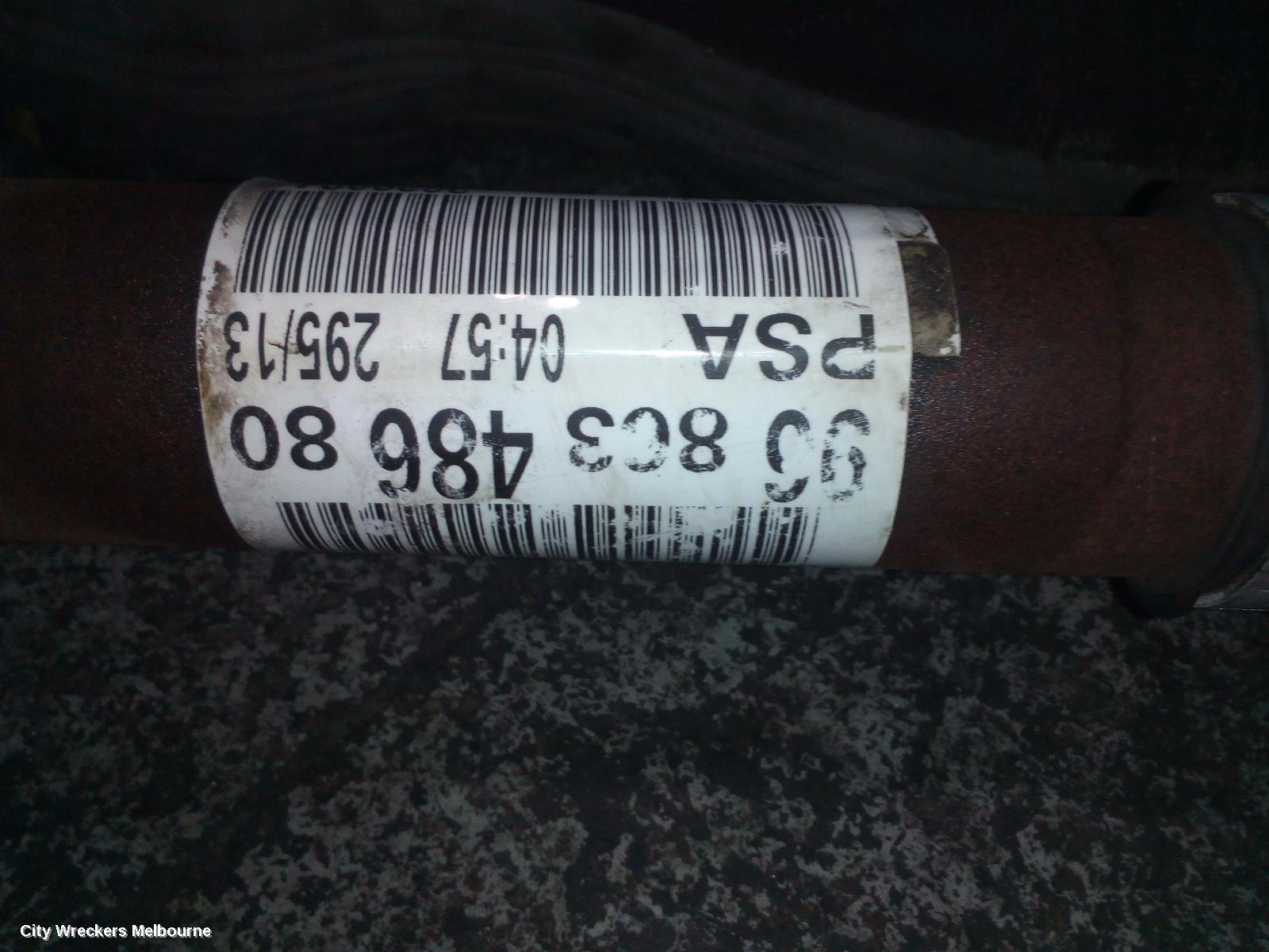 PEUGEOT 508 2014 Right Driveshaft