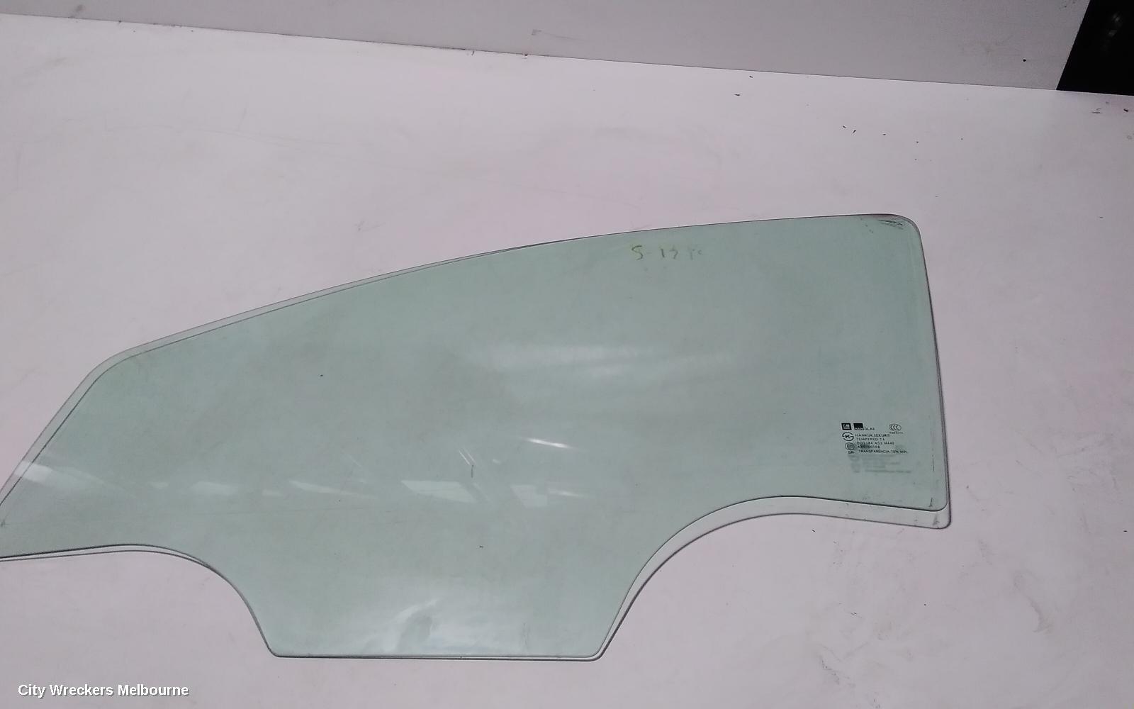 HOLDEN BARINA 2013 Left Front Door Window