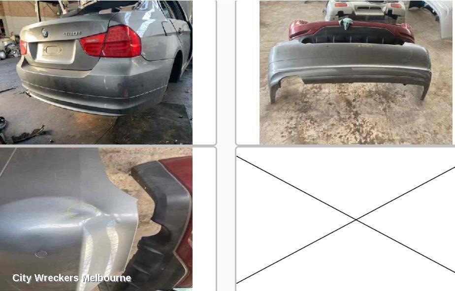 BMW 3 SERIES 2011 Rear Bumper