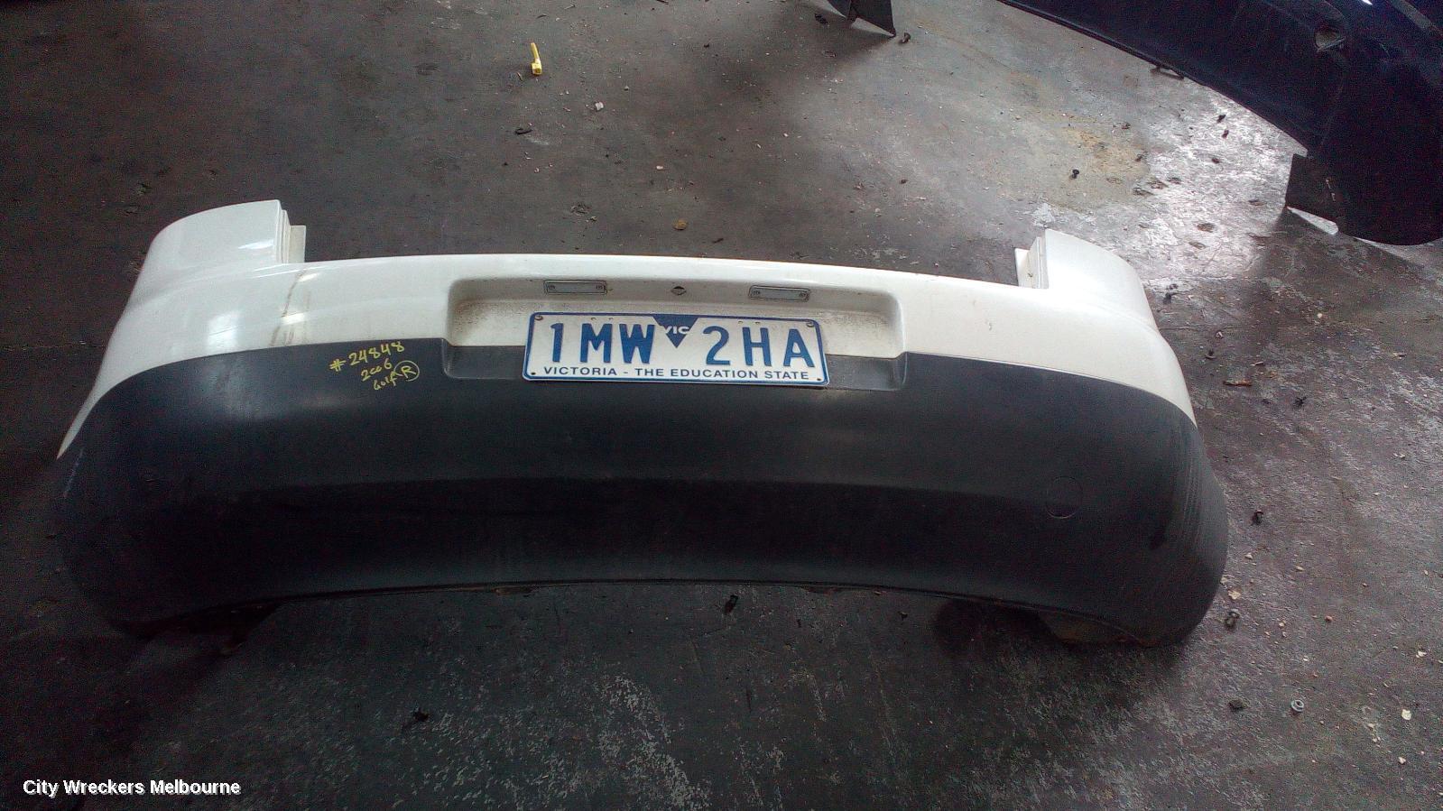 VOLKSWAGEN GOLF 2006 Rear Bumper