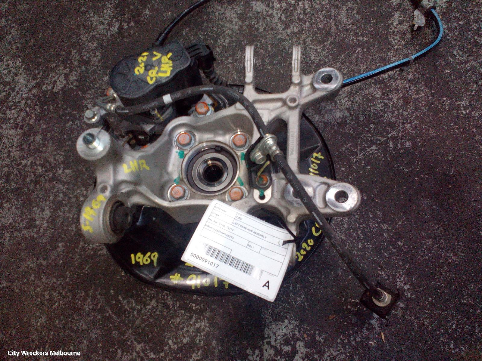 HONDA CRV 2021 Left Rear Hub Assembly