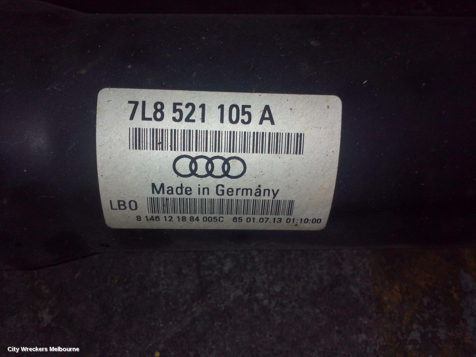 AUDI Q7 2013 Rear Drive Shaft