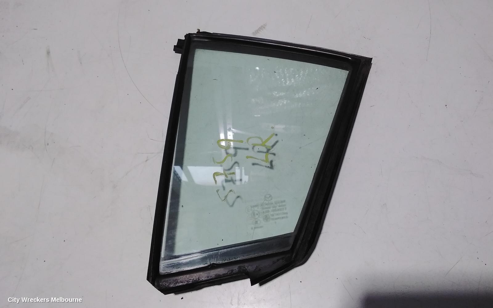 MAZDA 3 2011 Left Rear 1/4 Door Glass