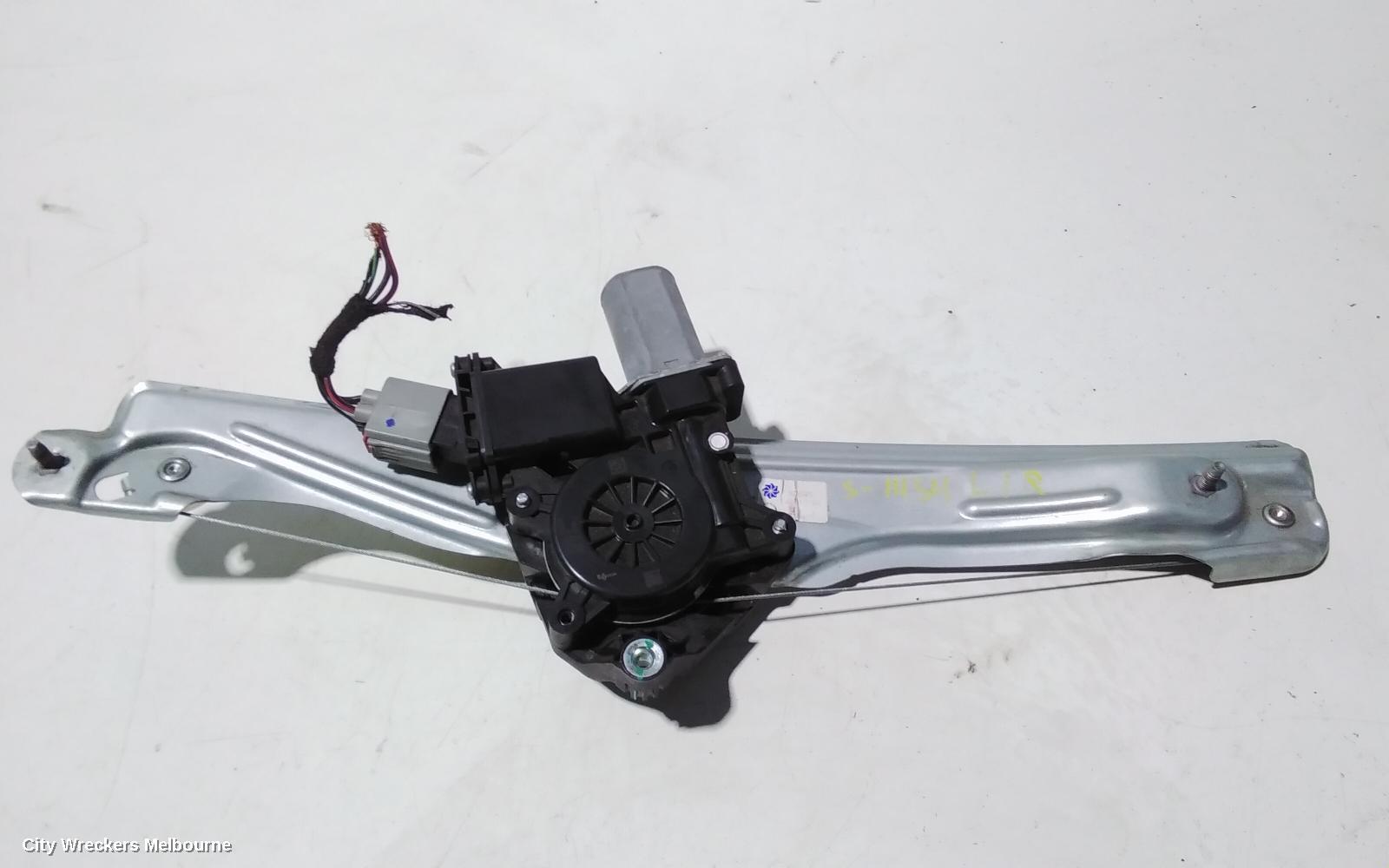 HOLDEN COMMODORE 2019 Left Rear Wnd Reg/Motor